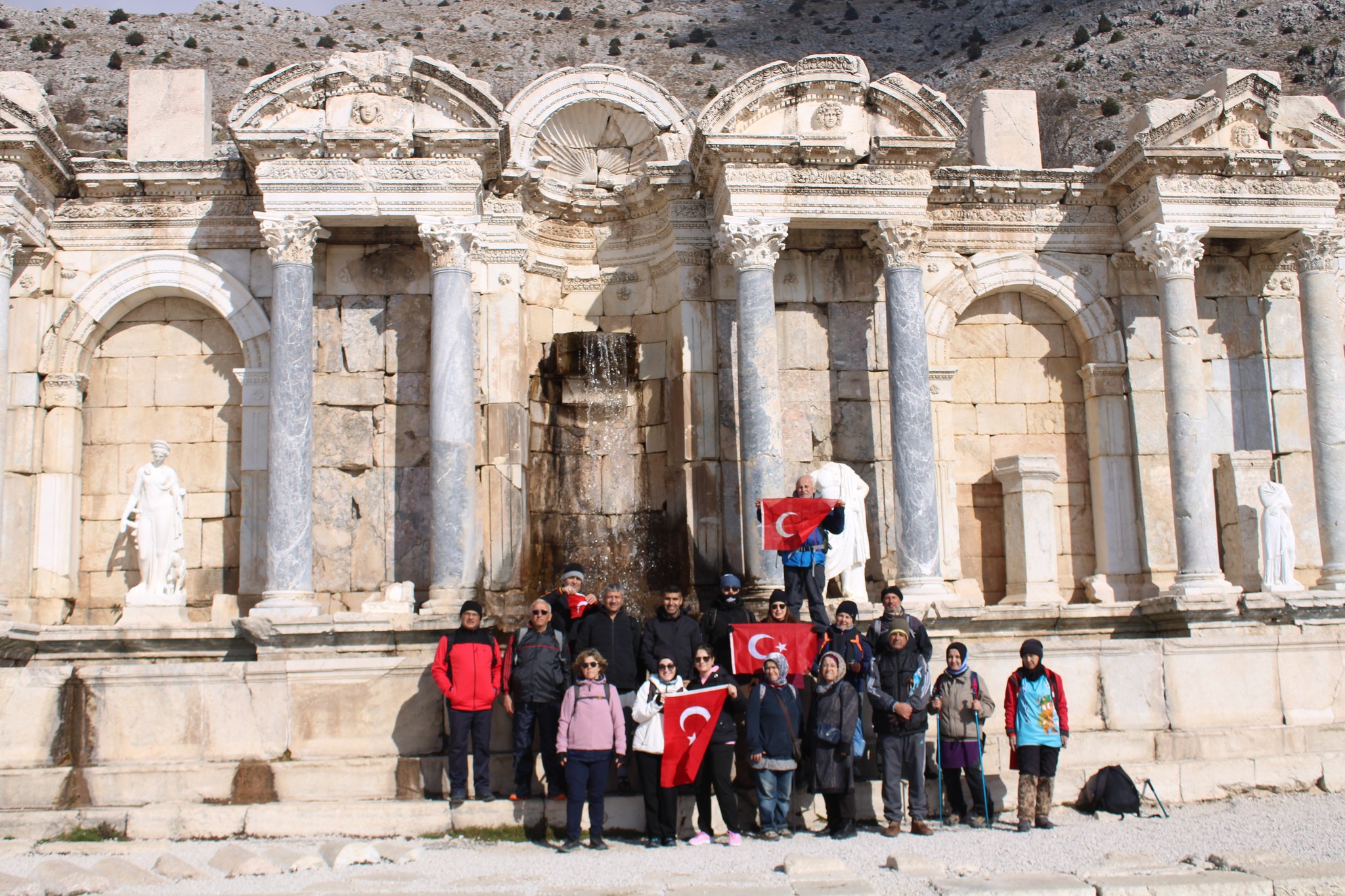 SAGALASSOS ANTİK KENTİ - DERE MAHALLESİ YÜRÜYÜŞÜ