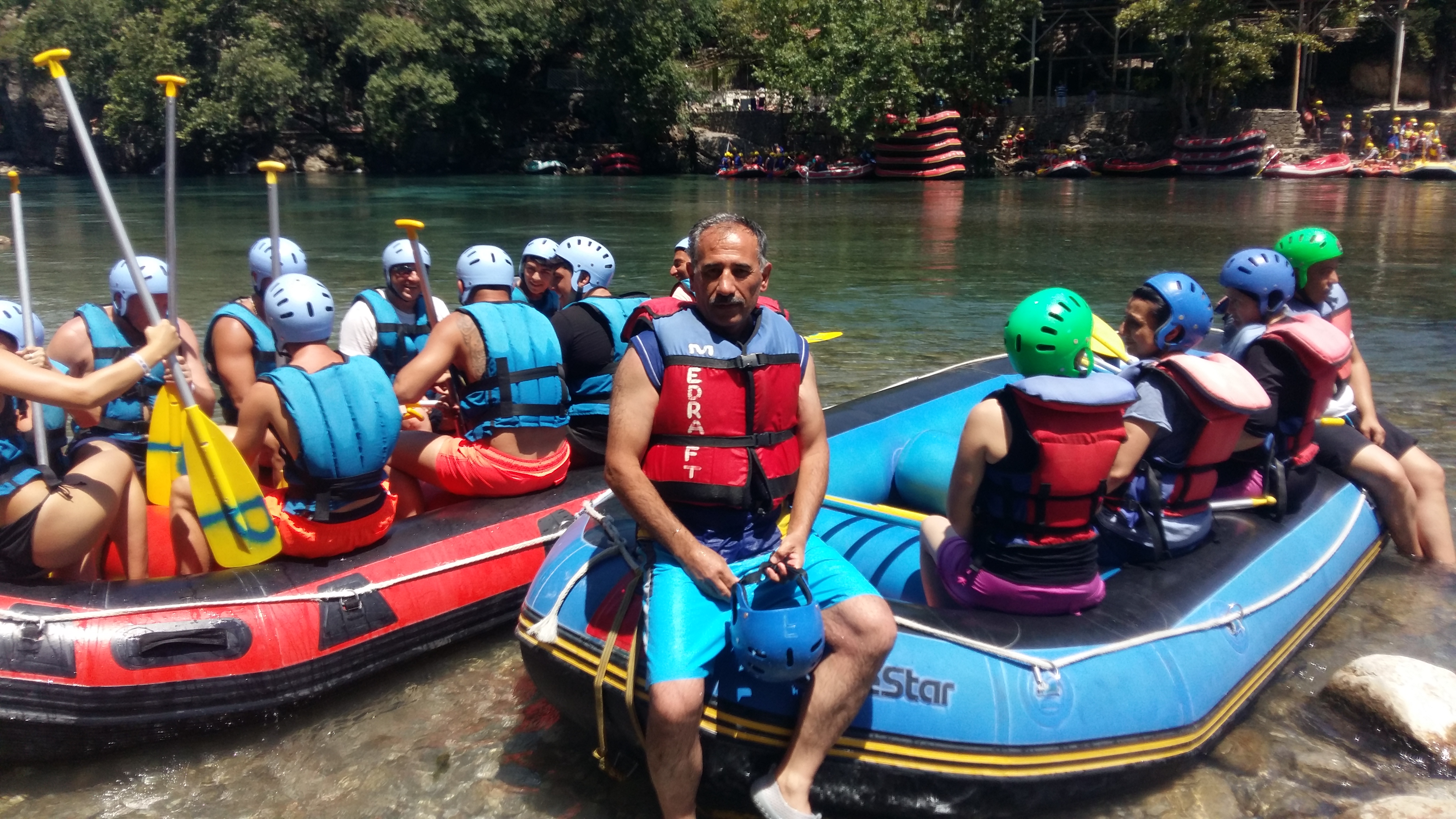 GÖLDOSK İLE MANAVGAT BEŞKONAKTA RAFTİNG